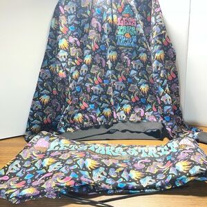 Ass Holess Live Forever Let’s Take A Trip  Set Hoodie Sweat Pants XXL NWOT